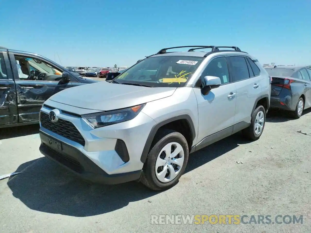 2 Фотография поврежденного автомобиля 2T3G1RFV7MW167167 TOYOTA RAV4 2021