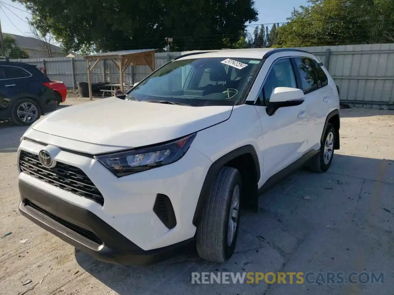 2 Photograph of a damaged car 2T3G1RFV7MW210499 TOYOTA RAV4 2021