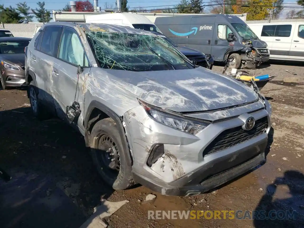 1 Photograph of a damaged car 2T3G1RFV7MW232308 TOYOTA RAV4 2021