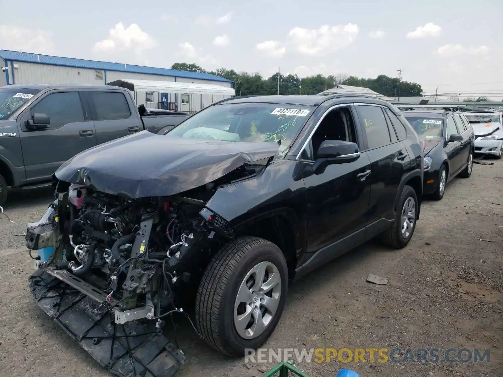 2 Photograph of a damaged car 2T3G1RFV8MC172816 TOYOTA RAV4 2021