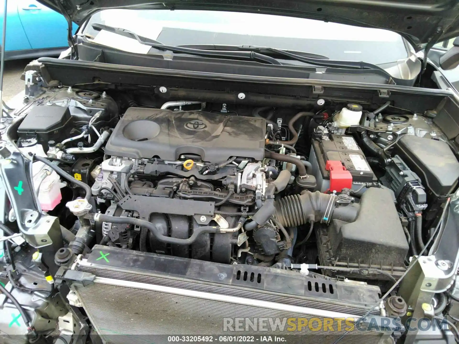 10 Фотография поврежденного автомобиля 2T3G1RFV8MC214790 TOYOTA RAV4 2021