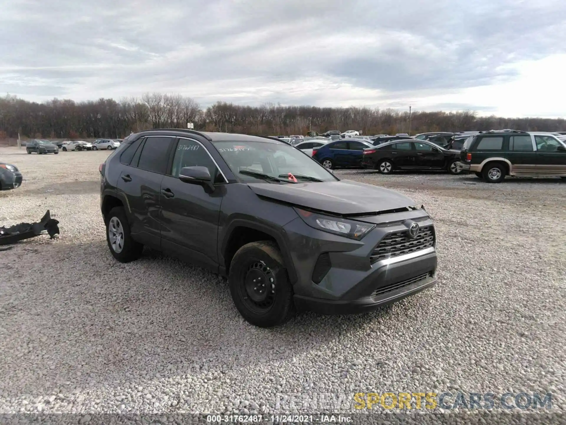 1 Photograph of a damaged car 2T3G1RFV8MC219486 TOYOTA RAV4 2021