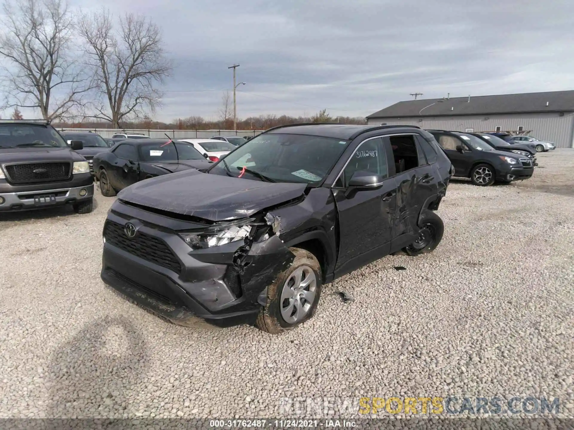 2 Photograph of a damaged car 2T3G1RFV8MC219486 TOYOTA RAV4 2021