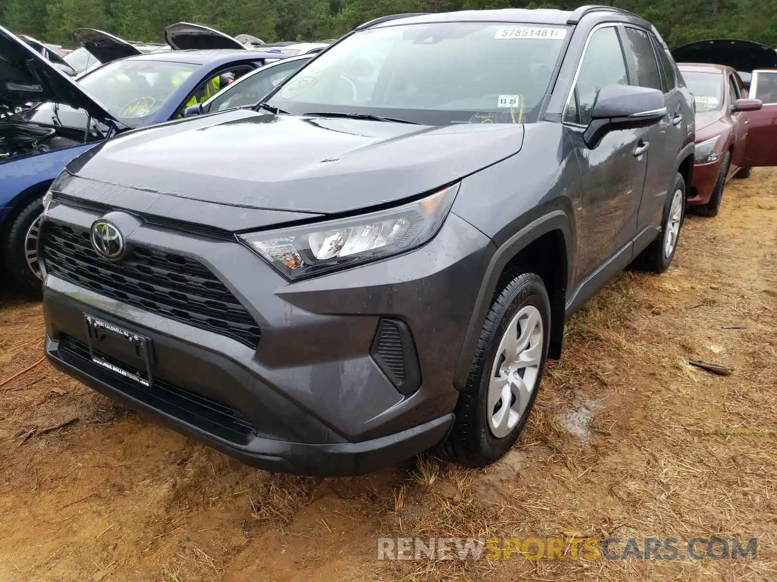 2 Photograph of a damaged car 2T3G1RFV8MW152466 TOYOTA RAV4 2021