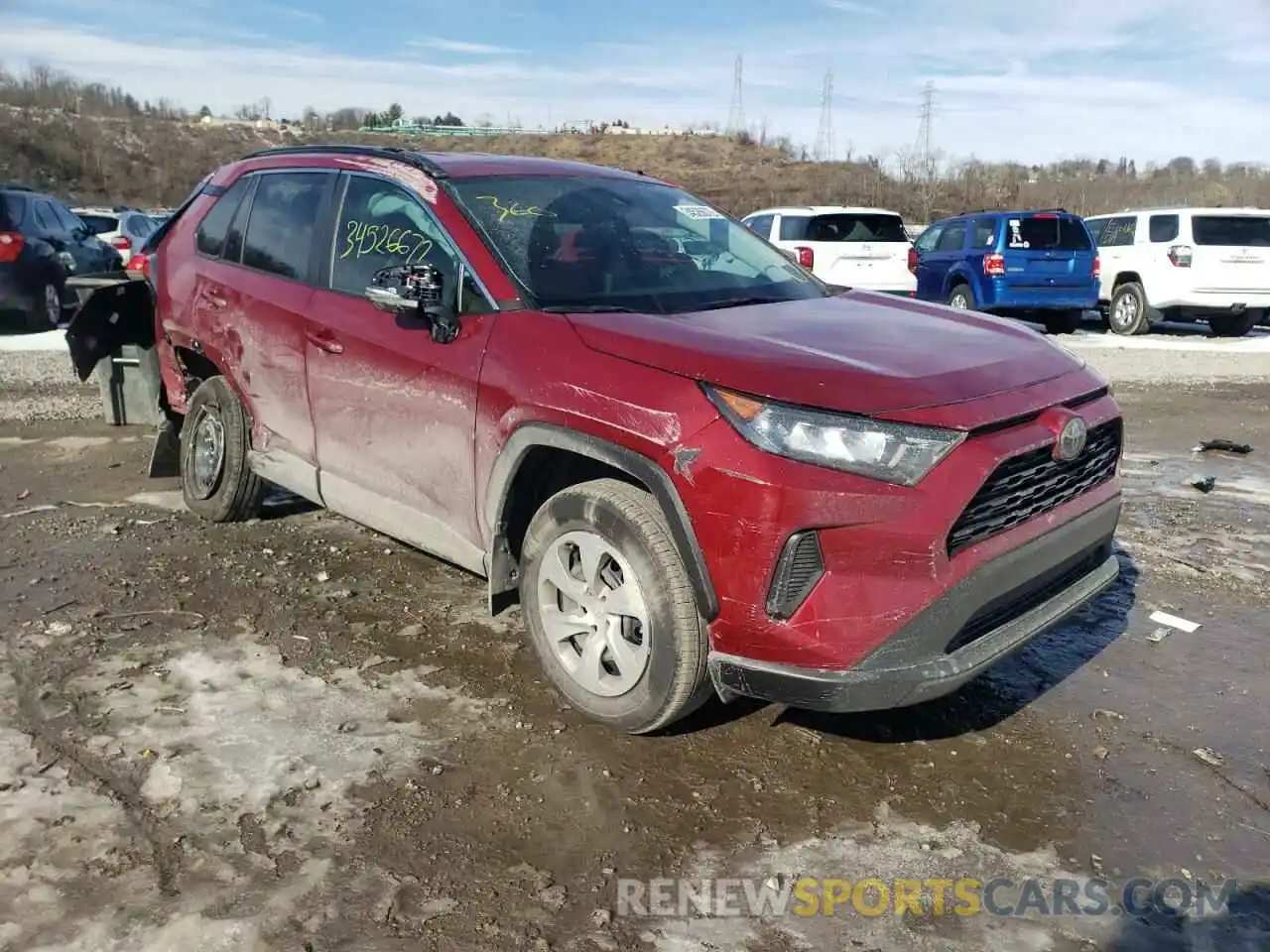 1 Фотография поврежденного автомобиля 2T3G1RFV8MW178534 TOYOTA RAV4 2021