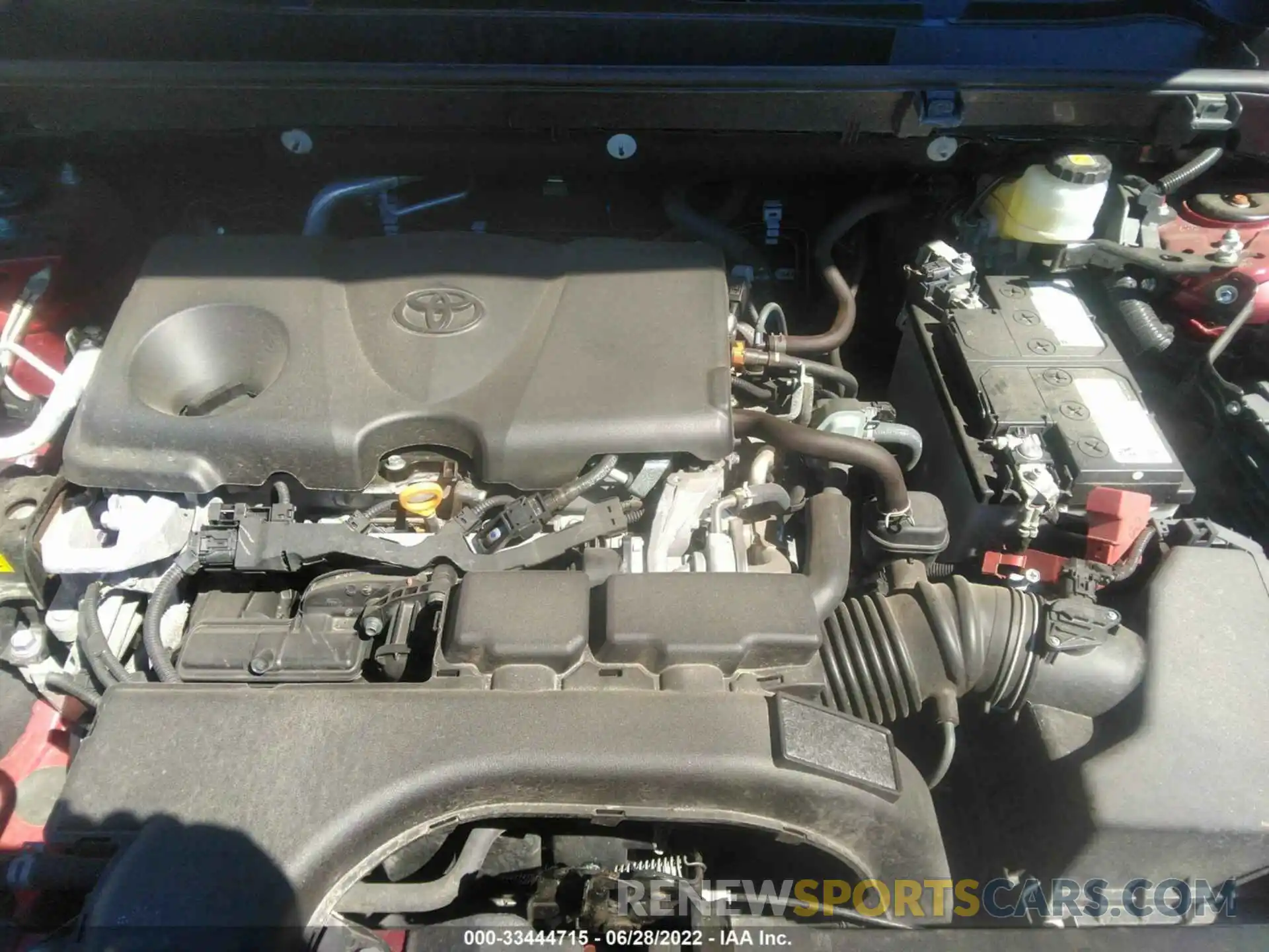 10 Фотография поврежденного автомобиля 2T3G1RFV8MW178789 TOYOTA RAV4 2021