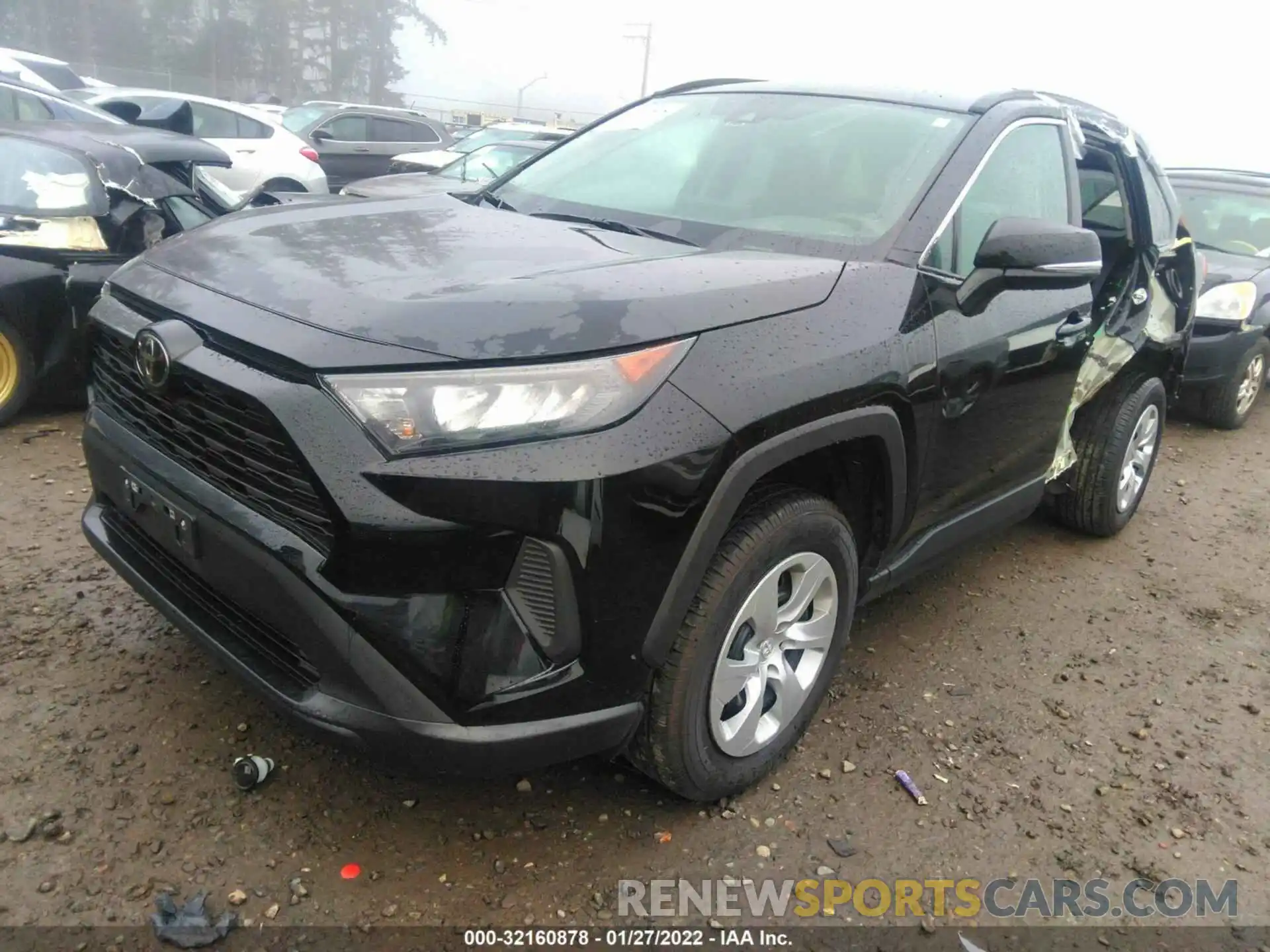 2 Фотография поврежденного автомобиля 2T3G1RFV9MC142627 TOYOTA RAV4 2021