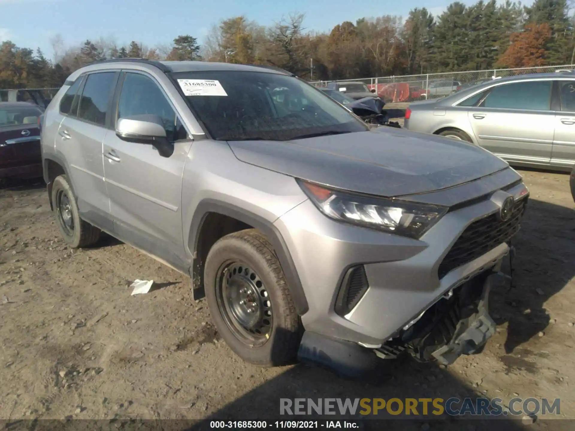 1 Фотография поврежденного автомобиля 2T3G1RFV9MC149190 TOYOTA RAV4 2021