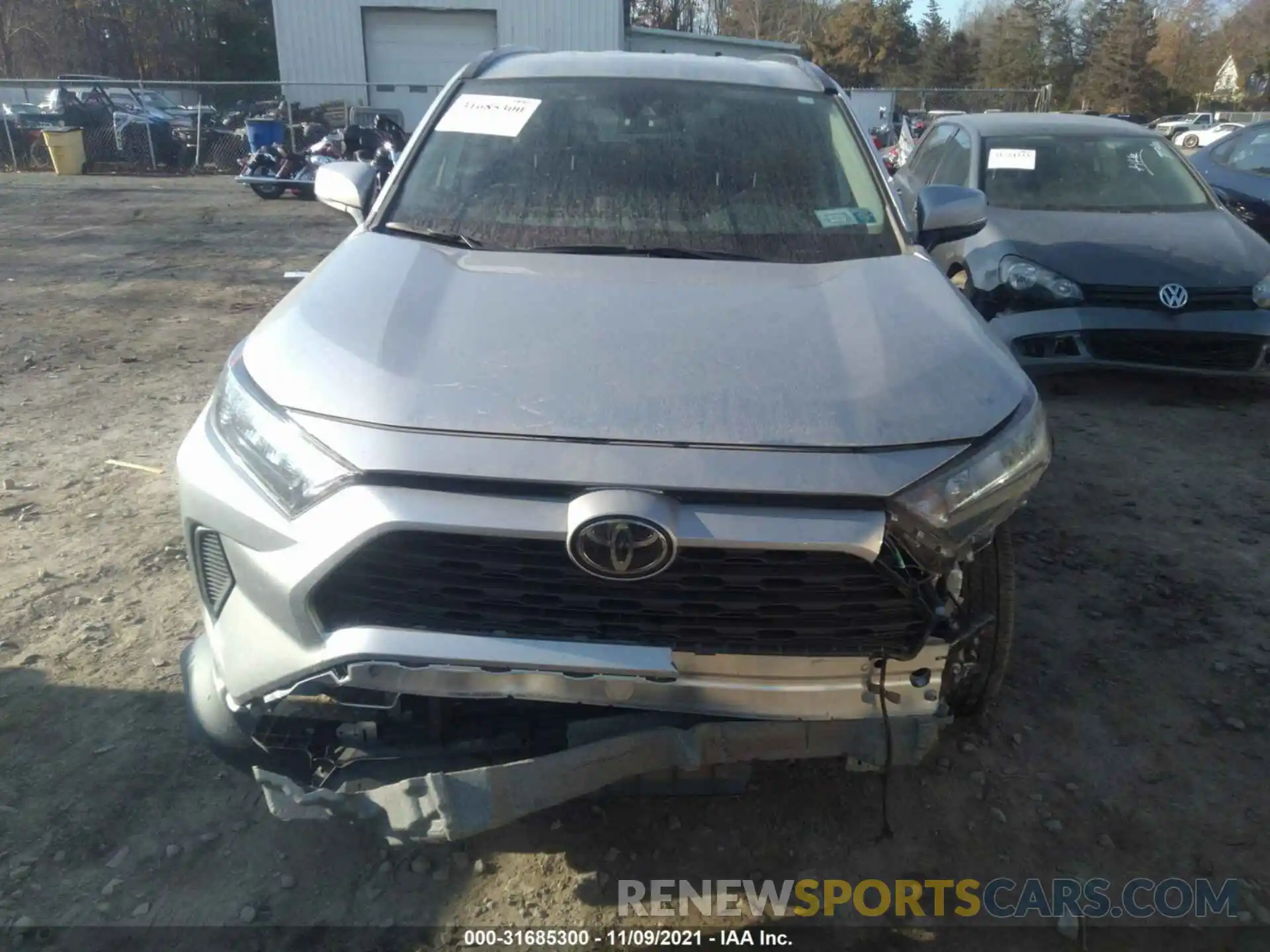 6 Фотография поврежденного автомобиля 2T3G1RFV9MC149190 TOYOTA RAV4 2021