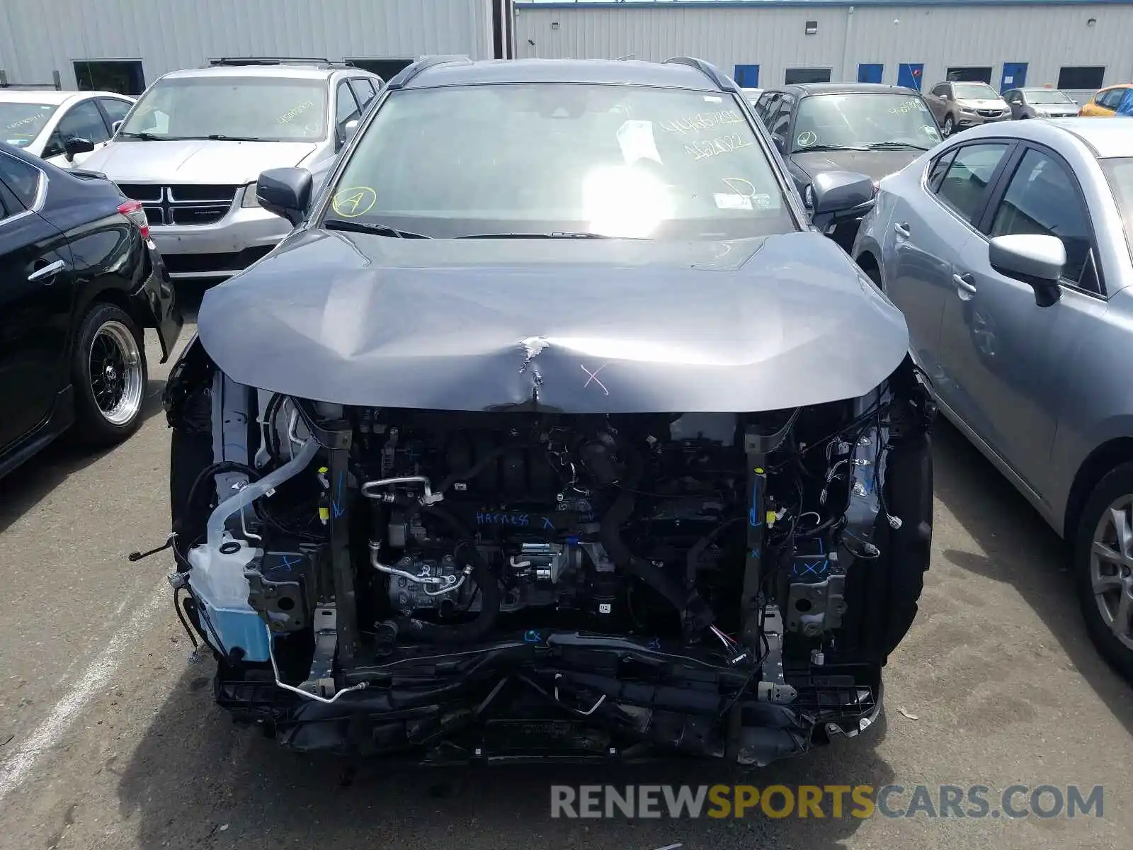 9 Photograph of a damaged car 2T3G1RFV9MC162022 TOYOTA RAV4 2021