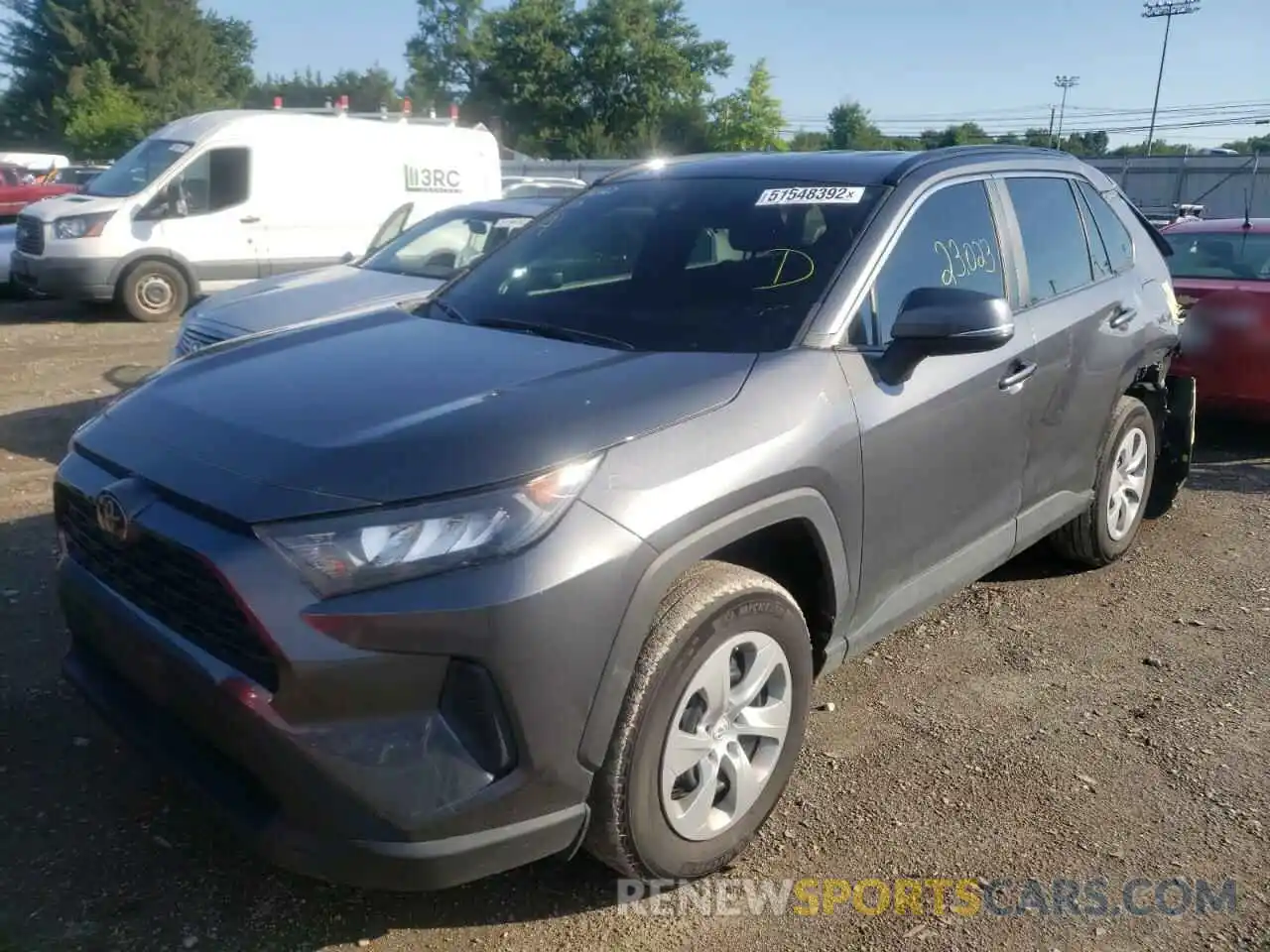 2 Photograph of a damaged car 2T3G1RFV9MC163459 TOYOTA RAV4 2021