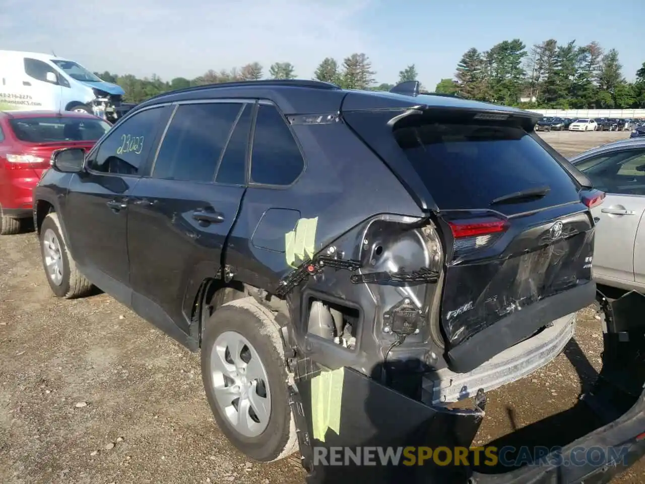 3 Photograph of a damaged car 2T3G1RFV9MC163459 TOYOTA RAV4 2021