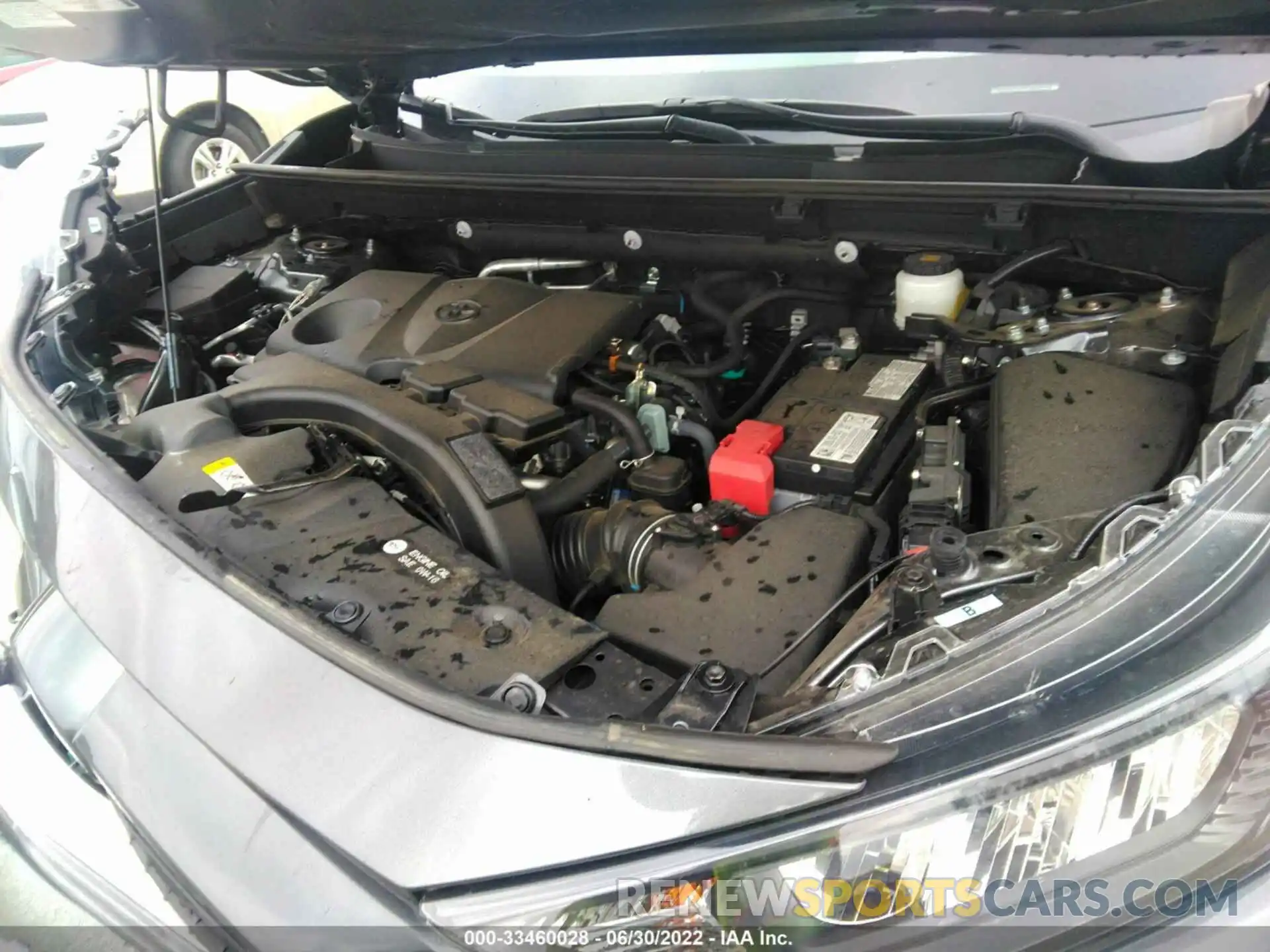 10 Фотография поврежденного автомобиля 2T3G1RFV9MC164790 TOYOTA RAV4 2021