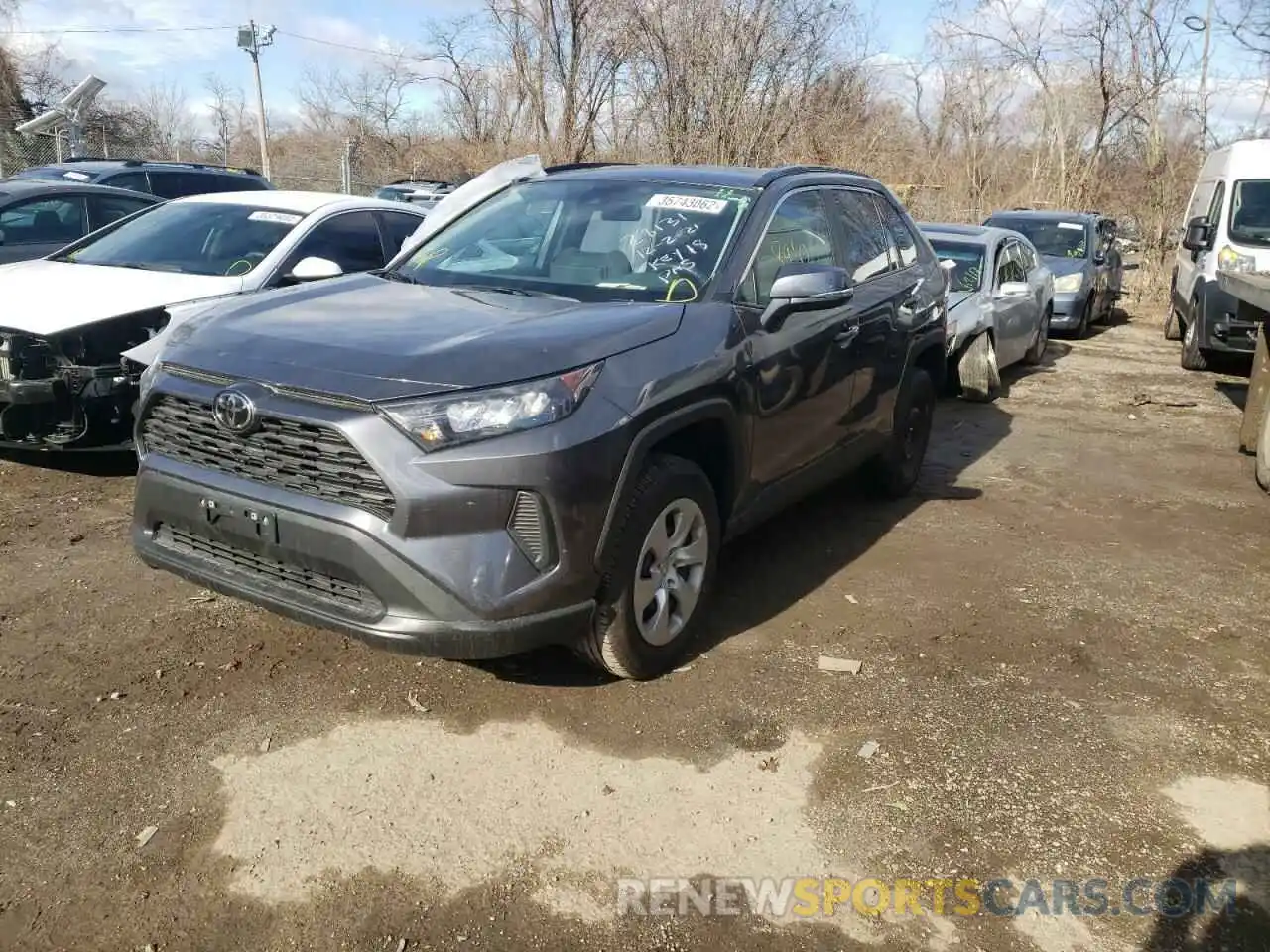 2 Фотография поврежденного автомобиля 2T3G1RFV9MC183324 TOYOTA RAV4 2021