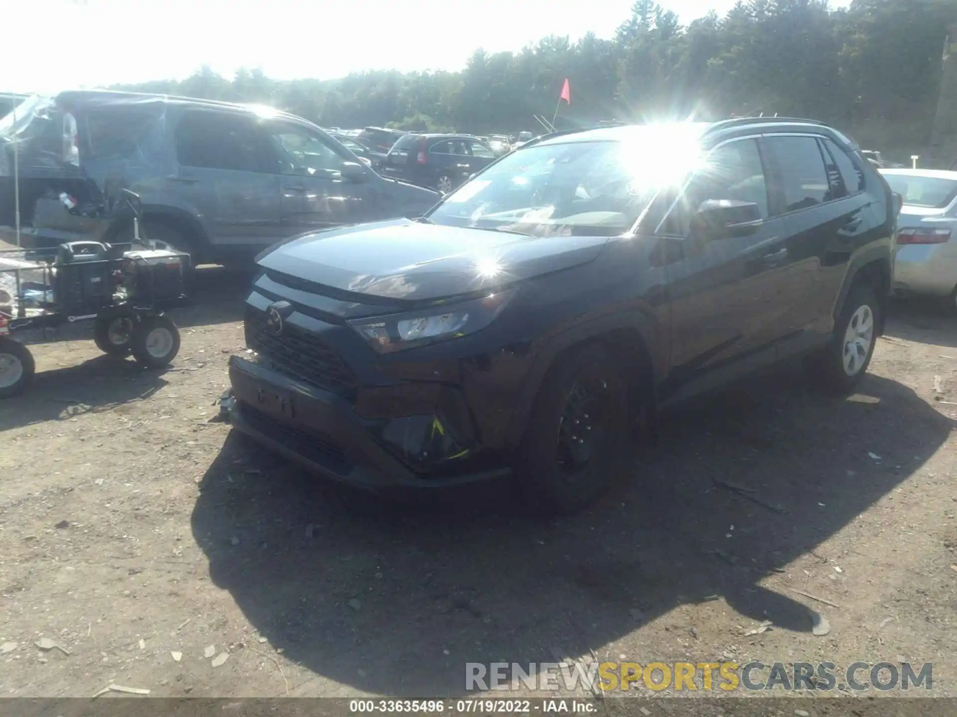 2 Photograph of a damaged car 2T3G1RFV9MC186952 TOYOTA RAV4 2021