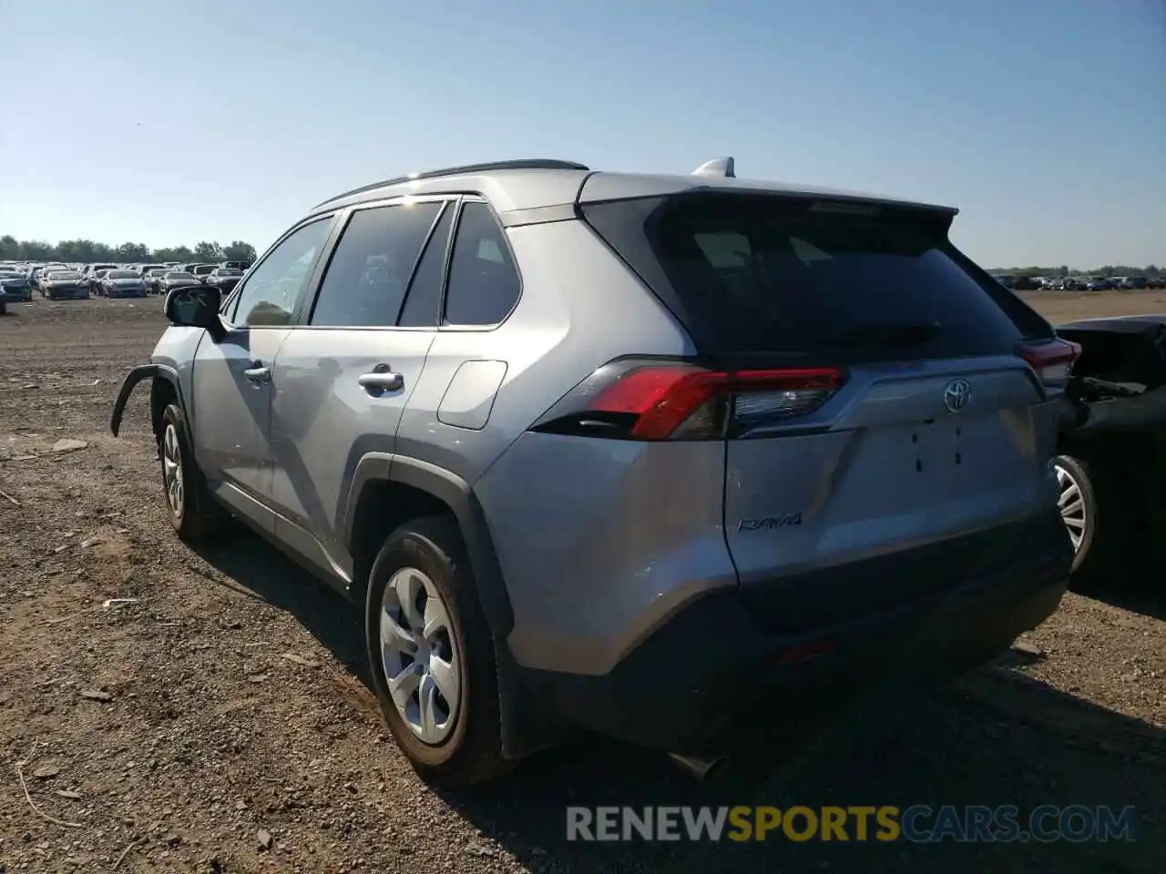 3 Photograph of a damaged car 2T3G1RFV9MC193383 TOYOTA RAV4 2021