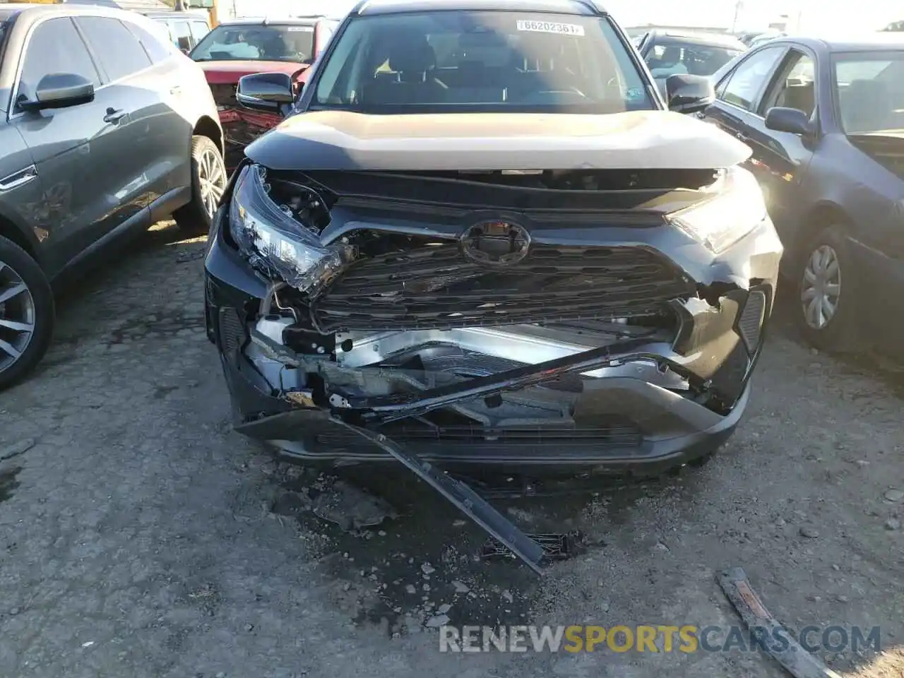 9 Photograph of a damaged car 2T3G1RFV9MC214359 TOYOTA RAV4 2021