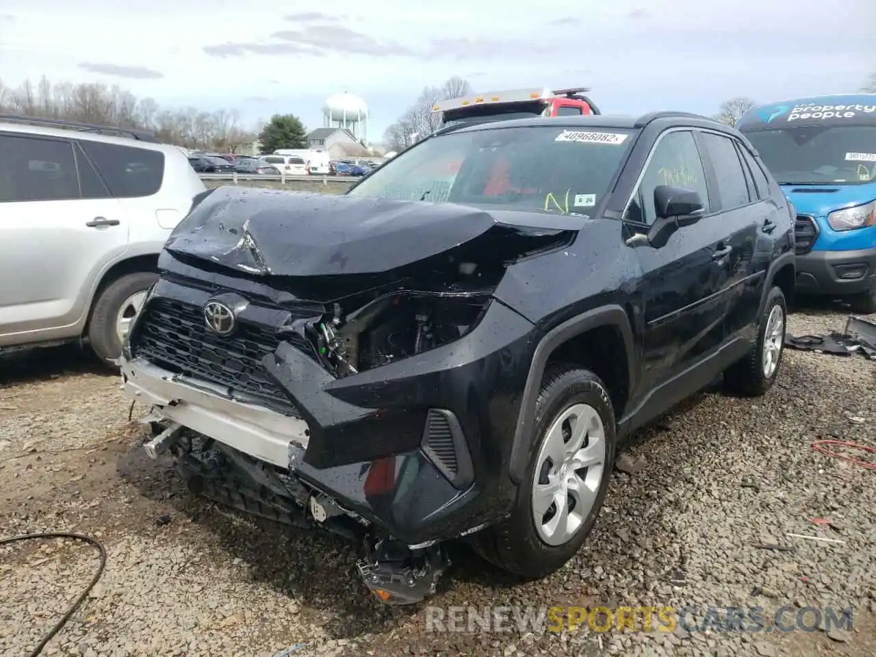 2 Photograph of a damaged car 2T3G1RFV9MC233638 TOYOTA RAV4 2021