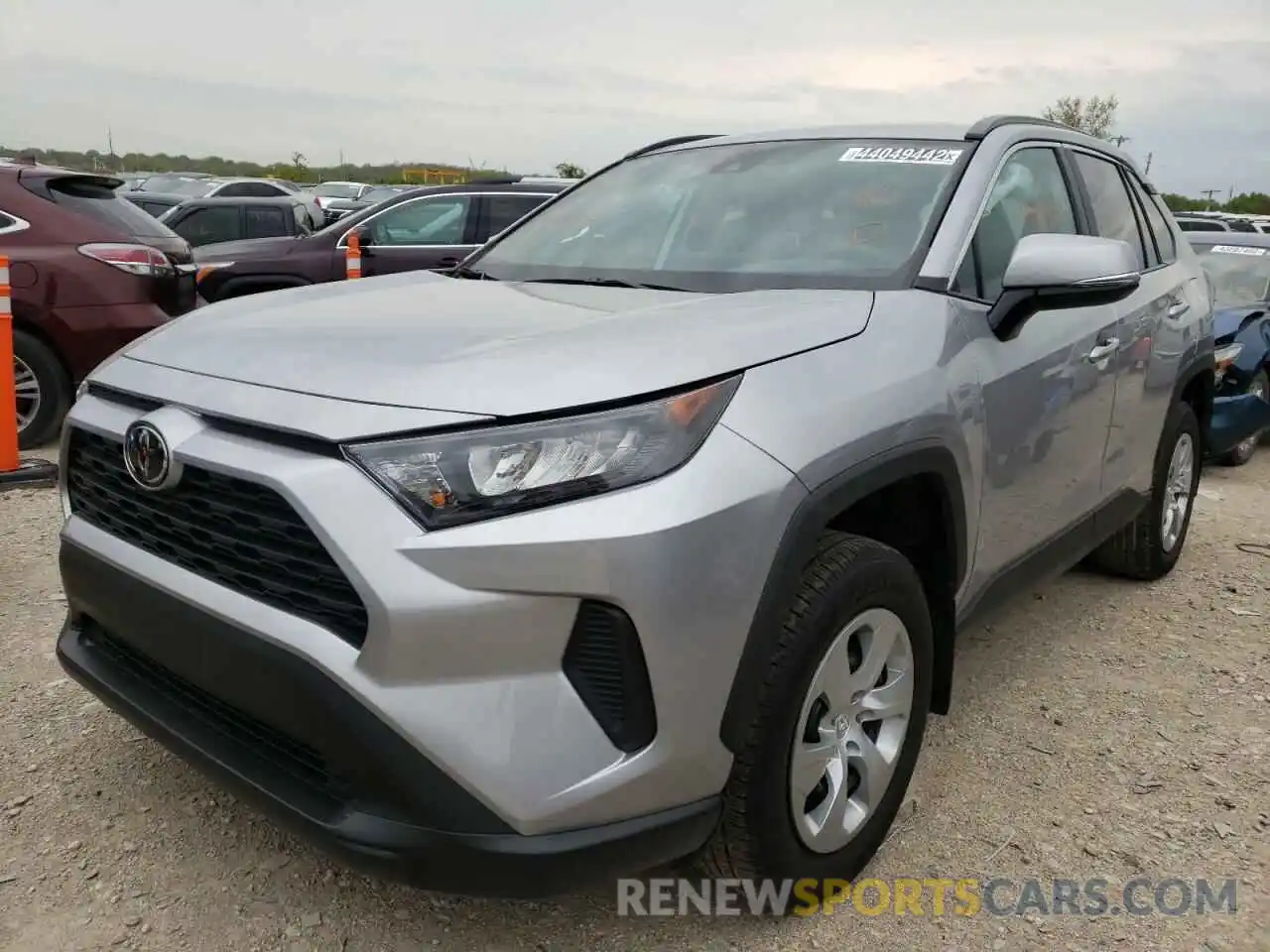 2 Photograph of a damaged car 2T3G1RFV9MC245689 TOYOTA RAV4 2021