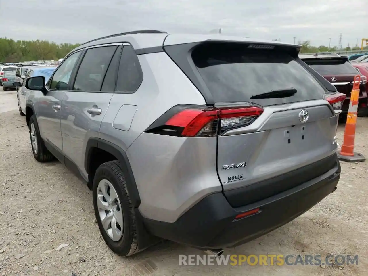 3 Photograph of a damaged car 2T3G1RFV9MC245689 TOYOTA RAV4 2021