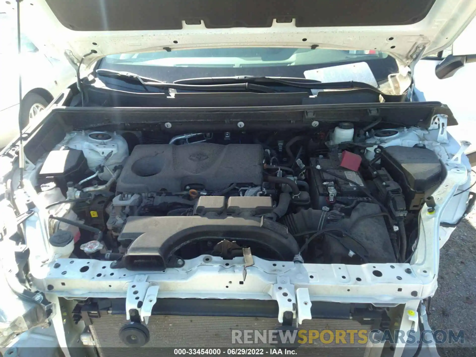 10 Фотография поврежденного автомобиля 2T3G1RFV9MW166618 TOYOTA RAV4 2021