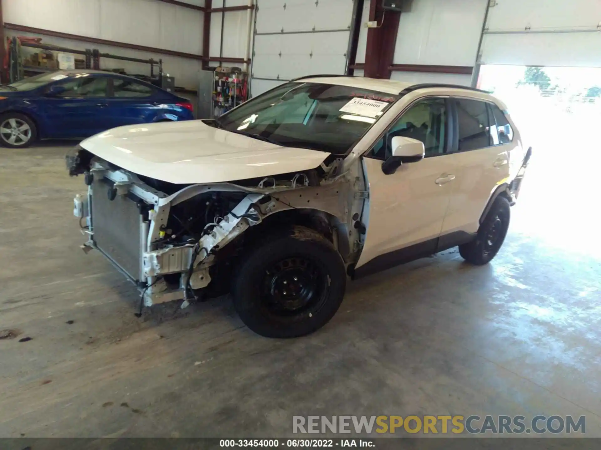 2 Photograph of a damaged car 2T3G1RFV9MW166618 TOYOTA RAV4 2021