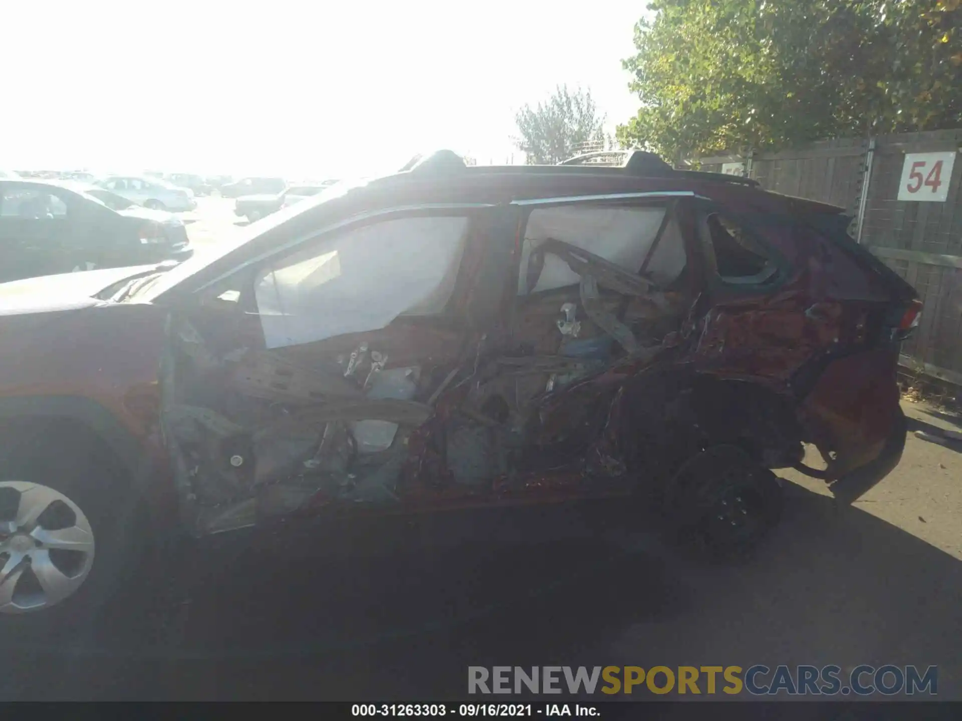 6 Photograph of a damaged car 2T3G1RFV9MW166957 TOYOTA RAV4 2021