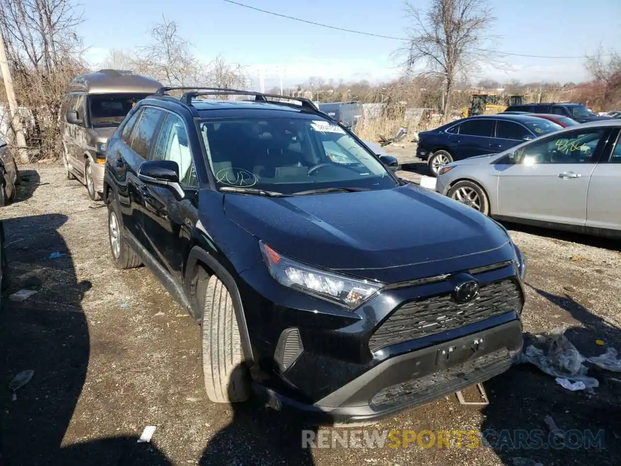 1 Photograph of a damaged car 2T3G1RFVXMC149098 TOYOTA RAV4 2021