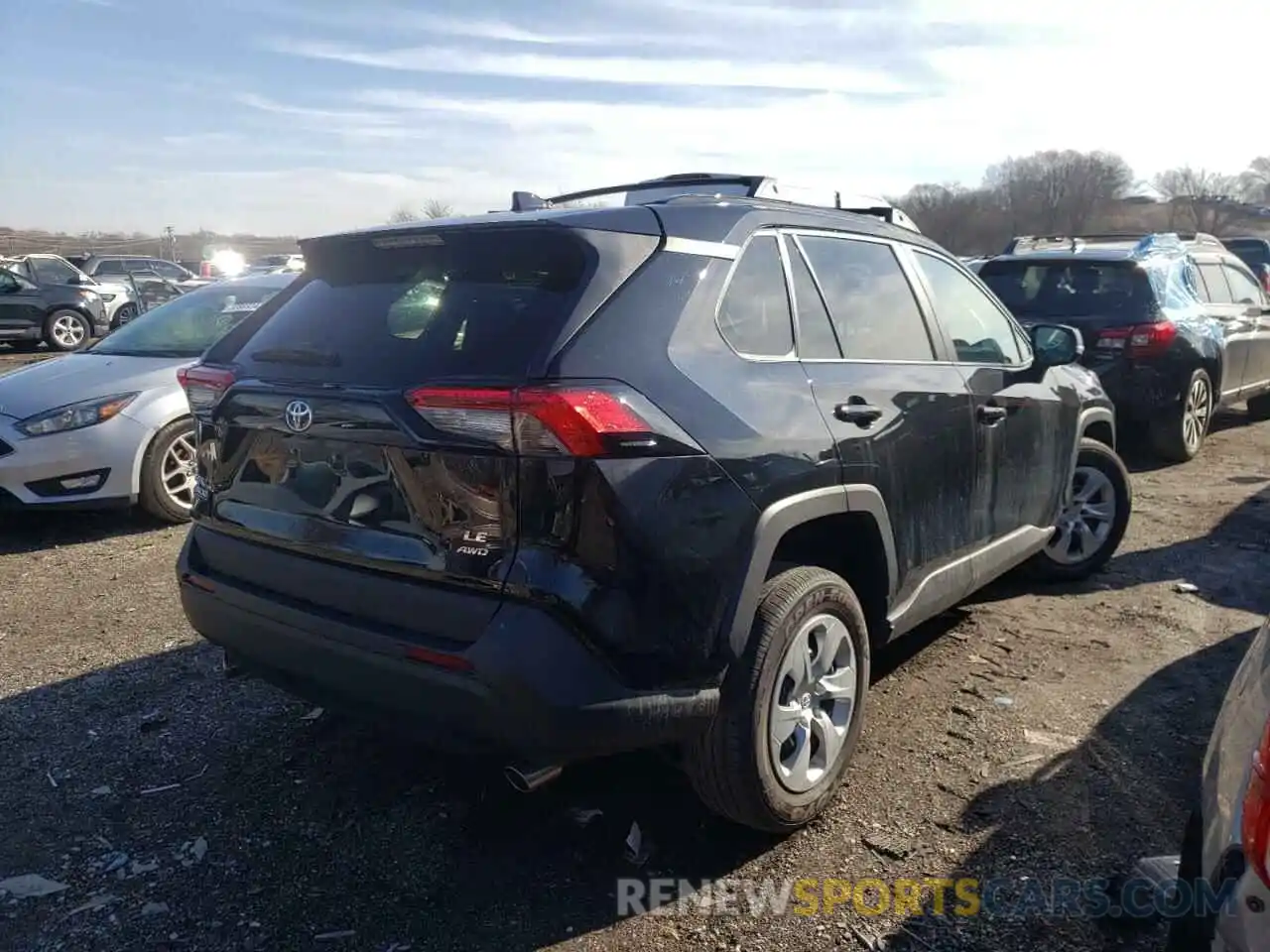 4 Photograph of a damaged car 2T3G1RFVXMC149098 TOYOTA RAV4 2021