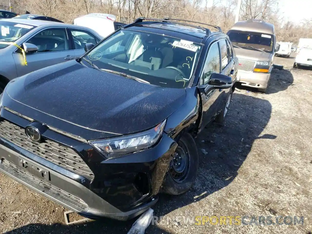 9 Photograph of a damaged car 2T3G1RFVXMC149098 TOYOTA RAV4 2021