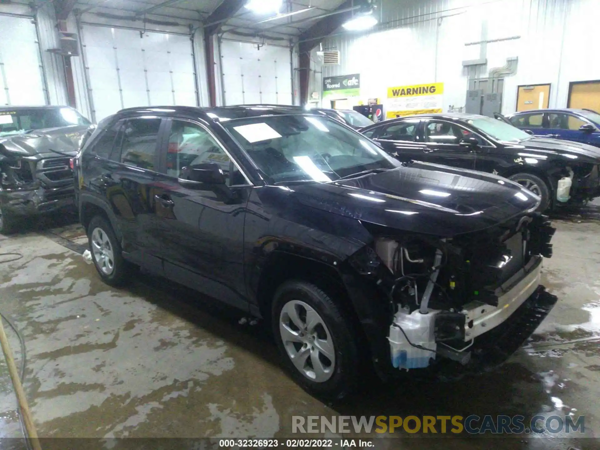 1 Photograph of a damaged car 2T3G1RFVXMC157346 TOYOTA RAV4 2021