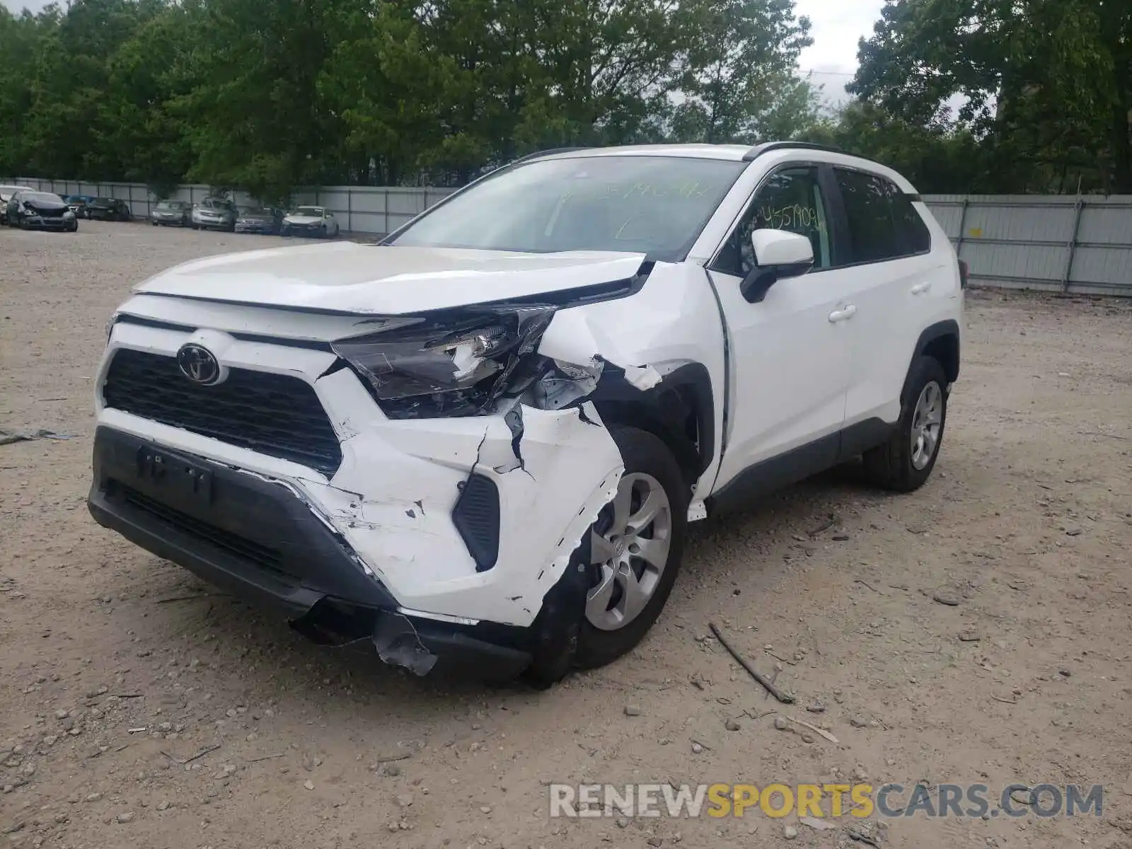 2 Photograph of a damaged car 2T3G1RFVXMC175457 TOYOTA RAV4 2021