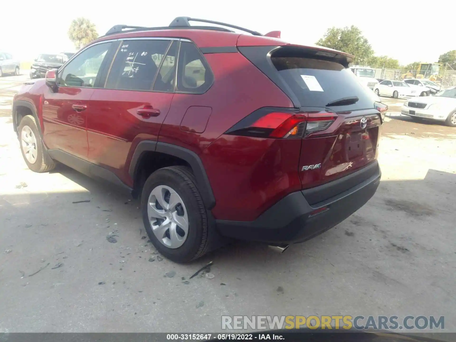 3 Photograph of a damaged car 2T3G1RFVXMW141632 TOYOTA RAV4 2021