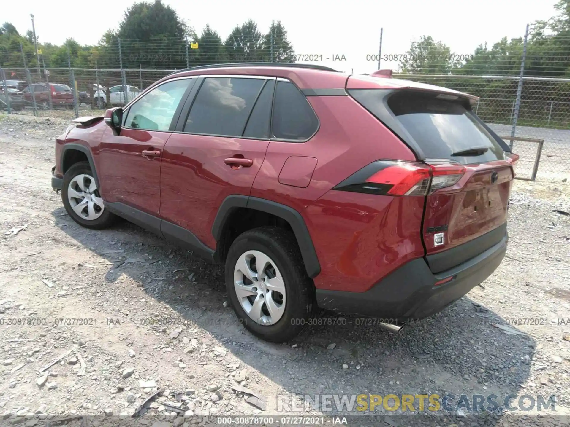 3 Photograph of a damaged car 2T3G1RFVXMW184304 TOYOTA RAV4 2021