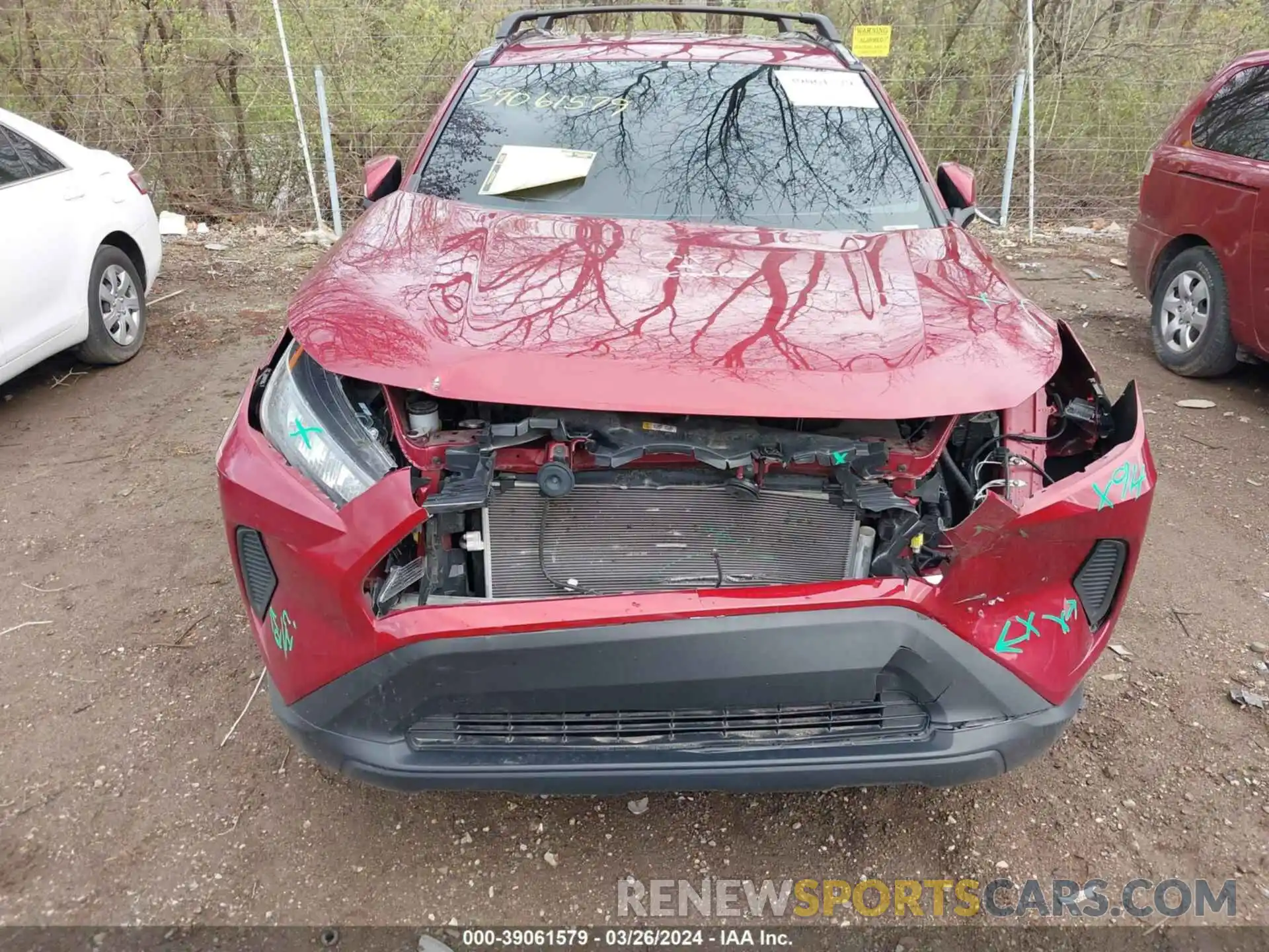 12 Photograph of a damaged car 2T3G1RFVXMW221089 TOYOTA RAV4 2021