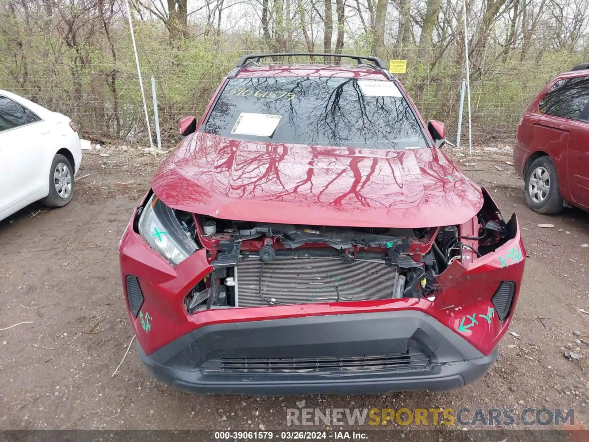 17 Photograph of a damaged car 2T3G1RFVXMW221089 TOYOTA RAV4 2021