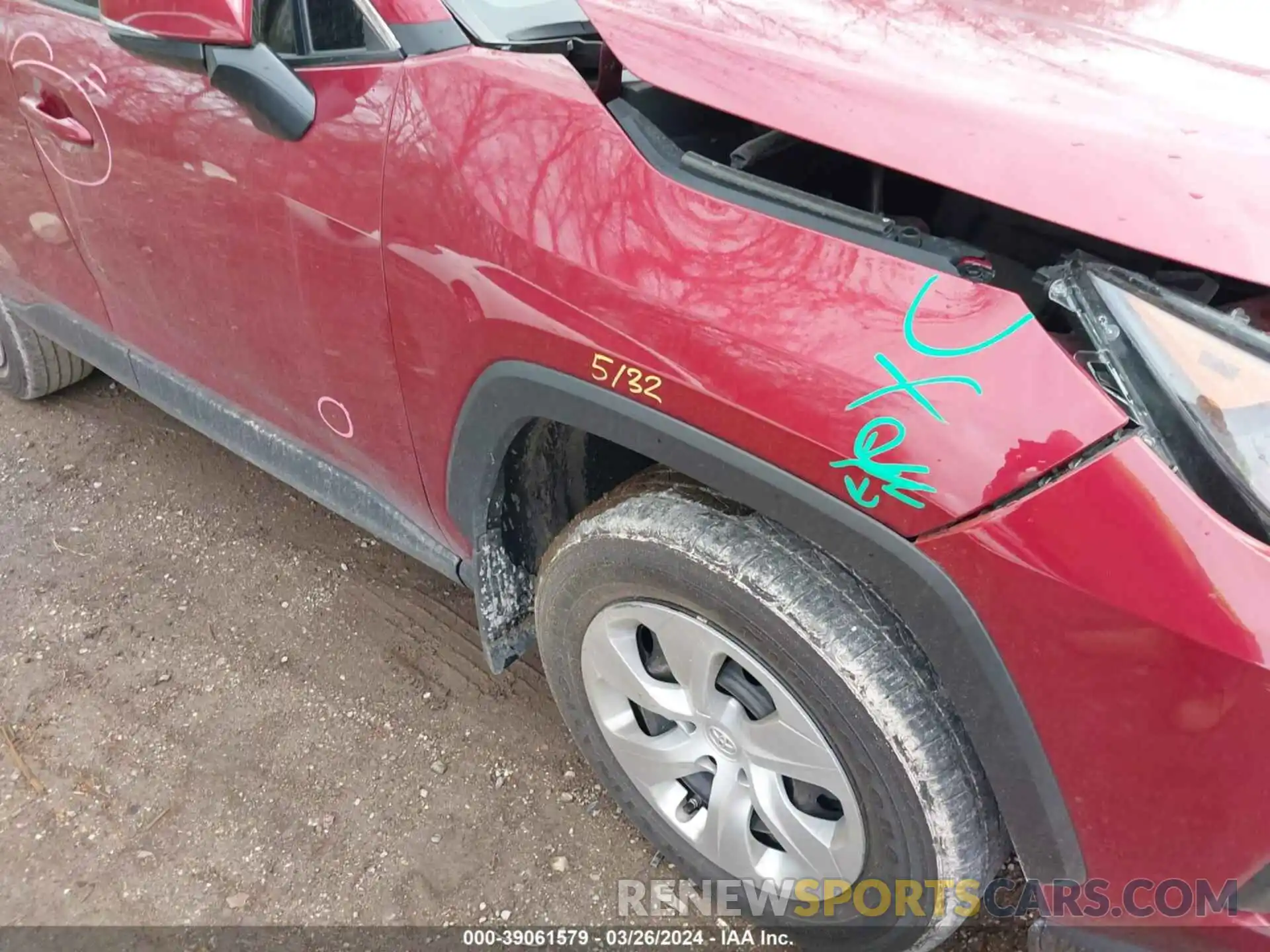 18 Photograph of a damaged car 2T3G1RFVXMW221089 TOYOTA RAV4 2021