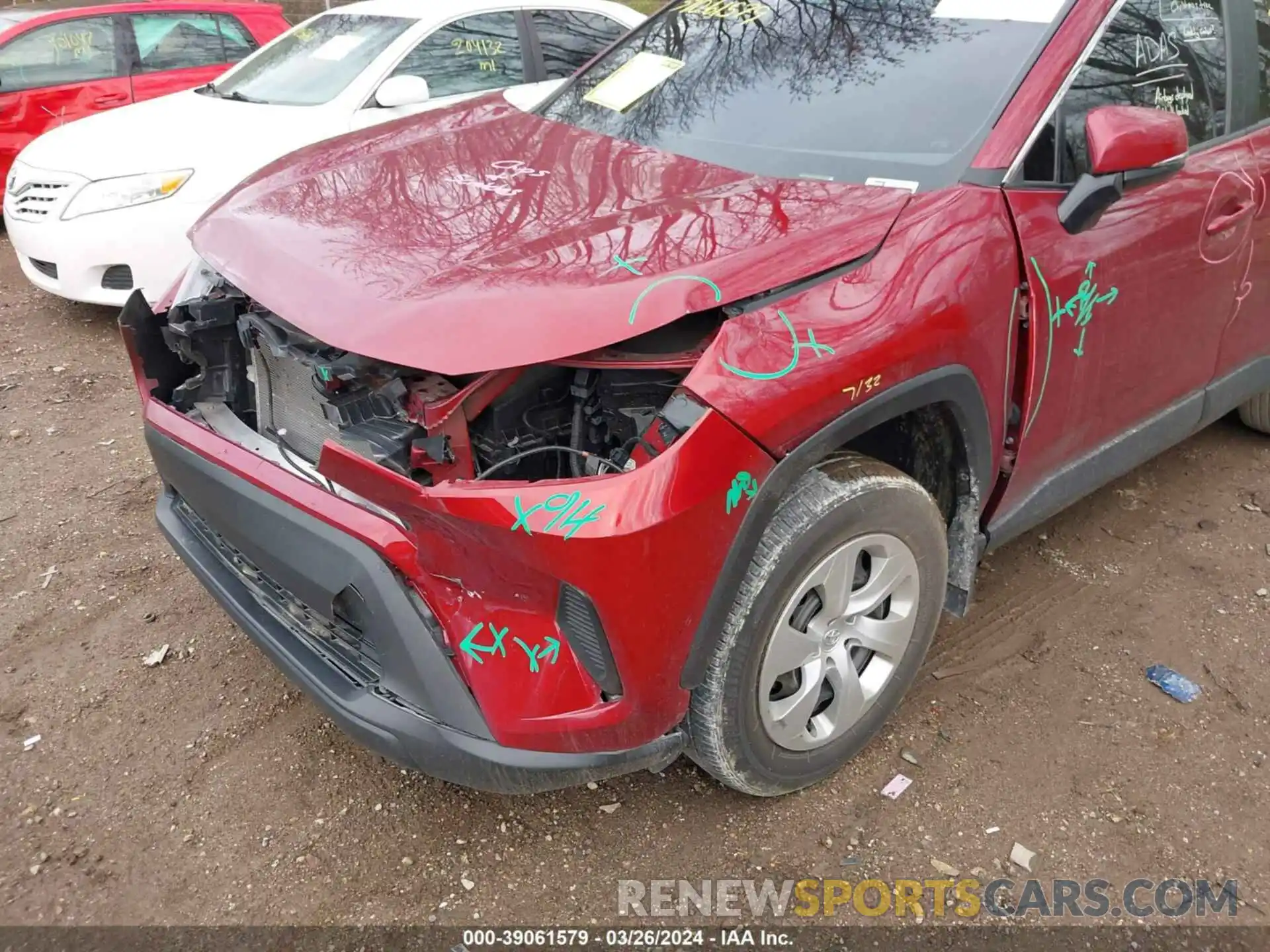 6 Photograph of a damaged car 2T3G1RFVXMW221089 TOYOTA RAV4 2021