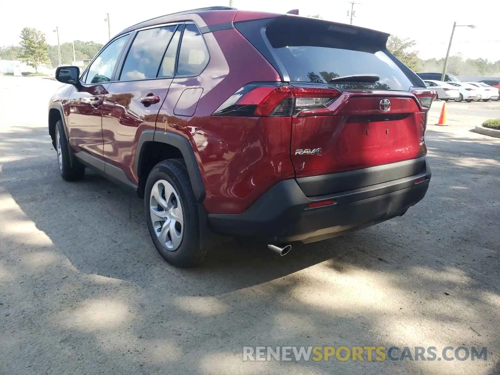 3 Photograph of a damaged car 2T3G1RFVXMW227958 TOYOTA RAV4 2021