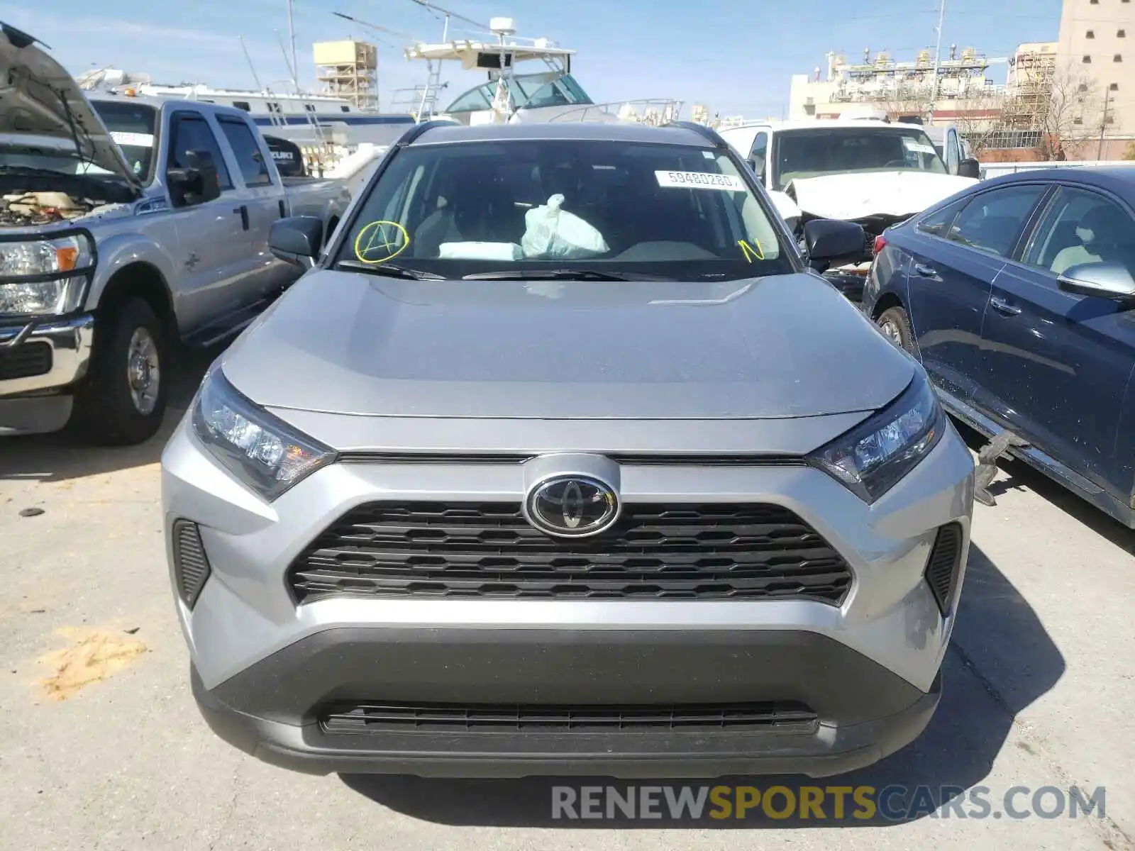 9 Photograph of a damaged car 2T3H1RFV0MC086887 TOYOTA RAV4 2021