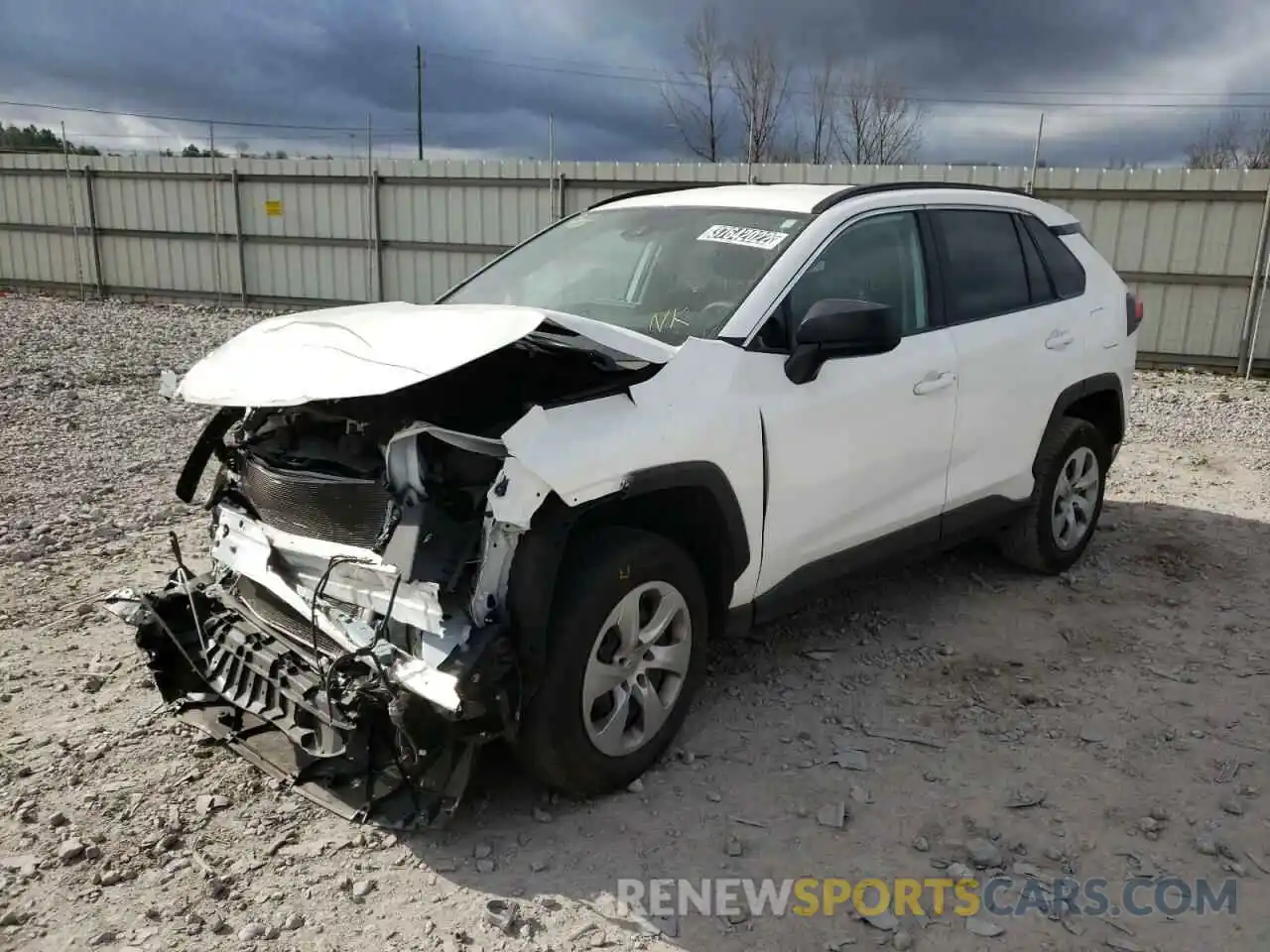 2 Photograph of a damaged car 2T3H1RFV0MC094522 TOYOTA RAV4 2021