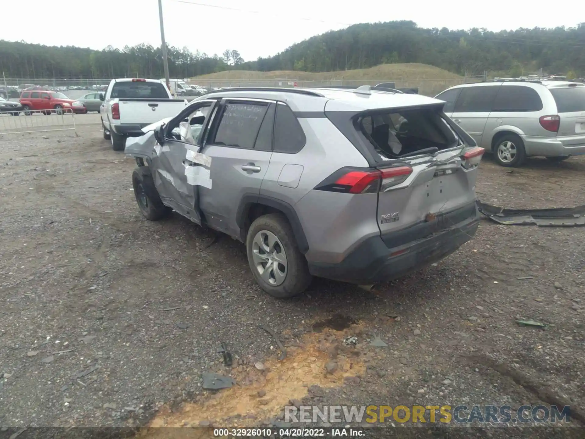 3 Фотография поврежденного автомобиля 2T3H1RFV0MC097128 TOYOTA RAV4 2021