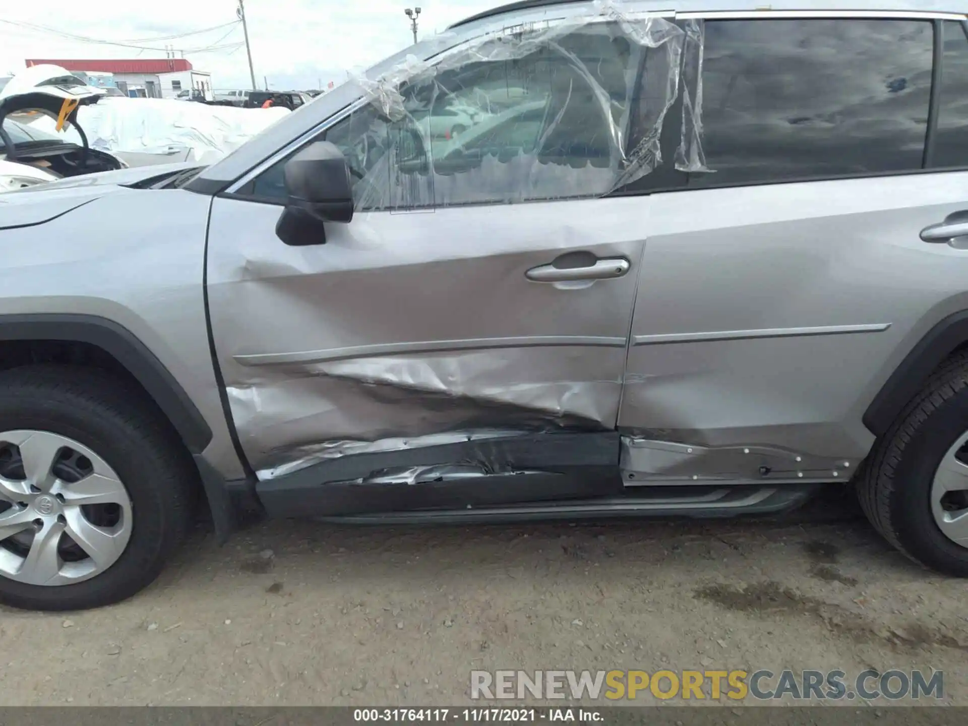 6 Photograph of a damaged car 2T3H1RFV0MC098909 TOYOTA RAV4 2021