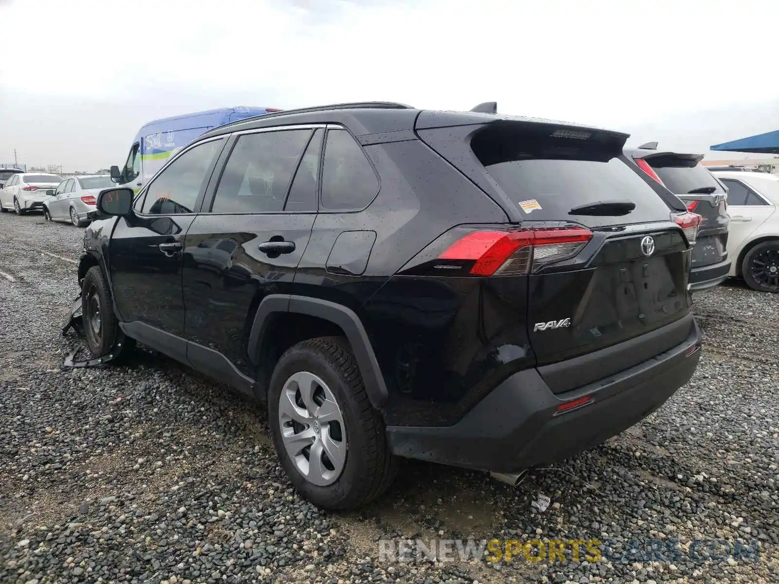 3 Фотография поврежденного автомобиля 2T3H1RFV0MC099140 TOYOTA RAV4 2021