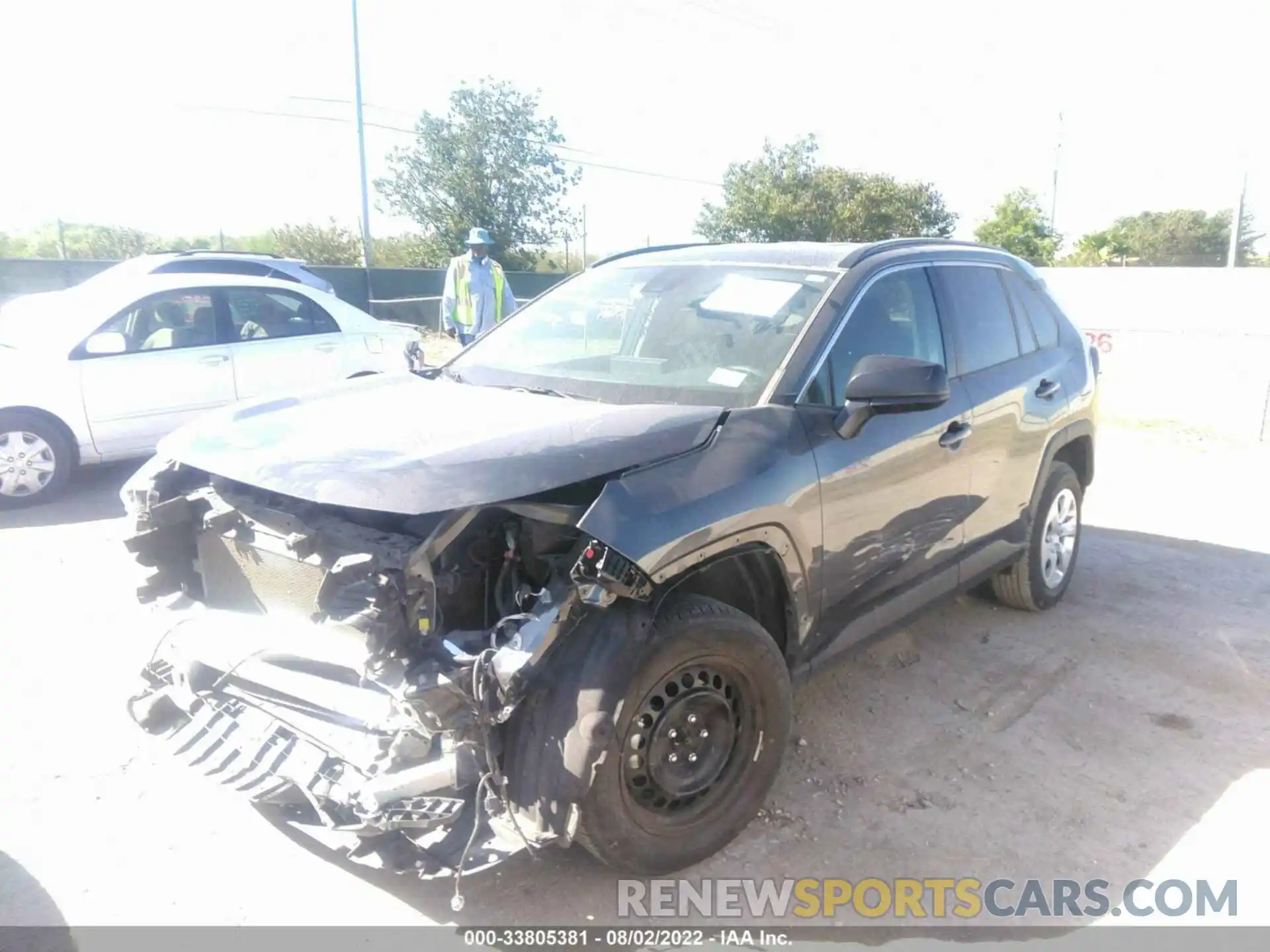 2 Фотография поврежденного автомобиля 2T3H1RFV0MC099722 TOYOTA RAV4 2021