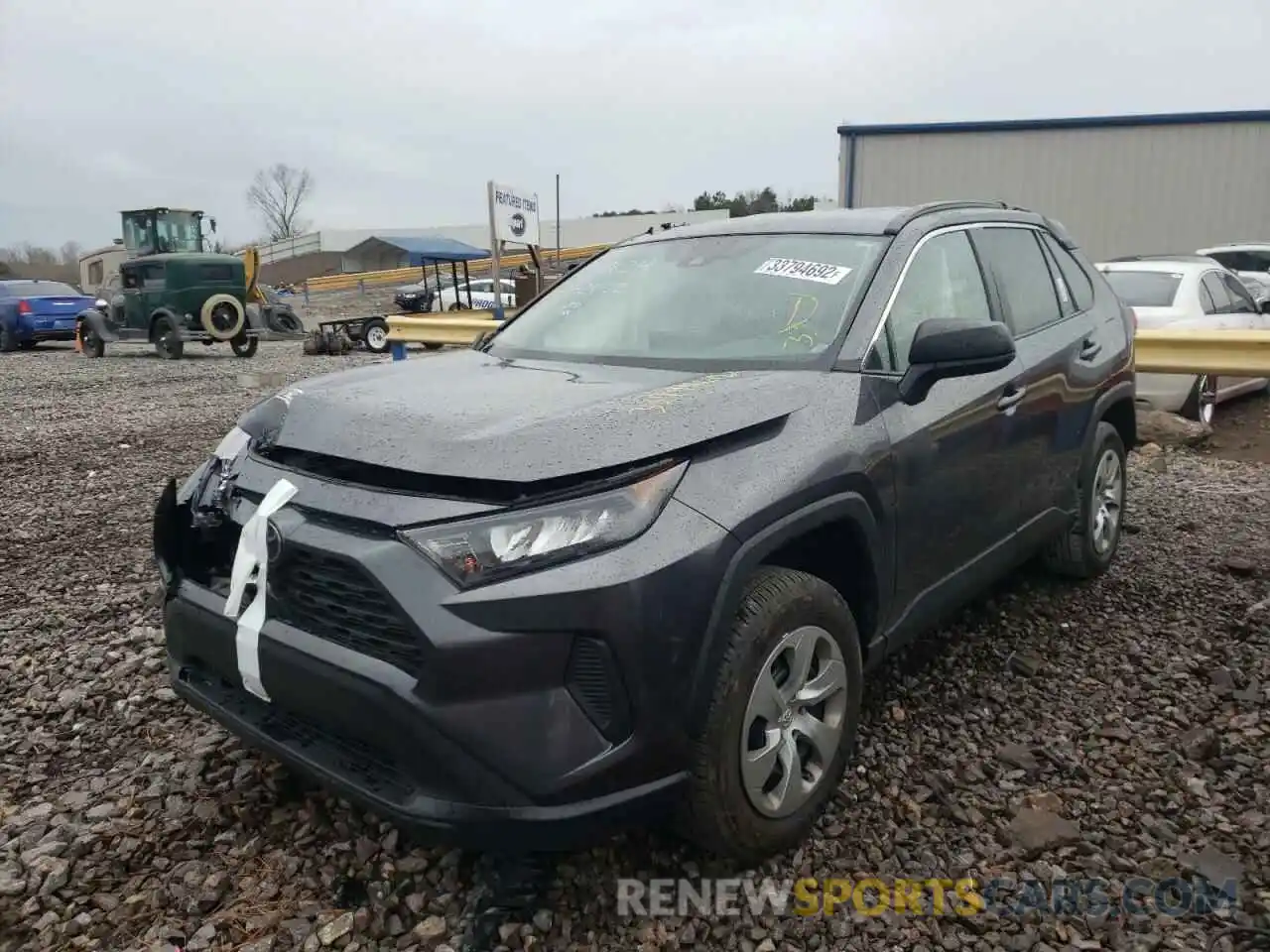 2 Фотография поврежденного автомобиля 2T3H1RFV0MC103235 TOYOTA RAV4 2021