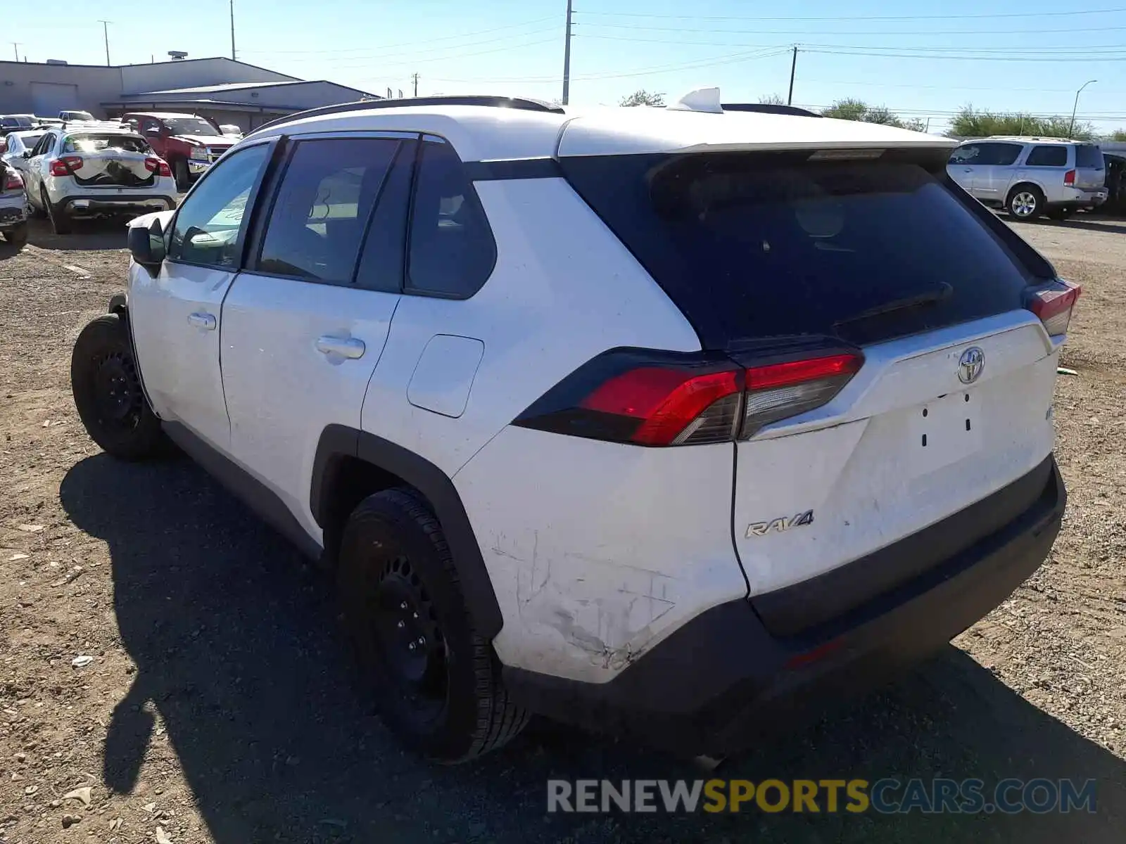 3 Photograph of a damaged car 2T3H1RFV0MC103414 TOYOTA RAV4 2021