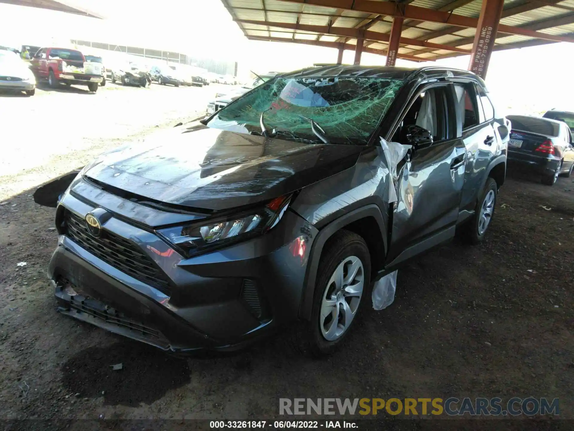 2 Photograph of a damaged car 2T3H1RFV0MC106930 TOYOTA RAV4 2021