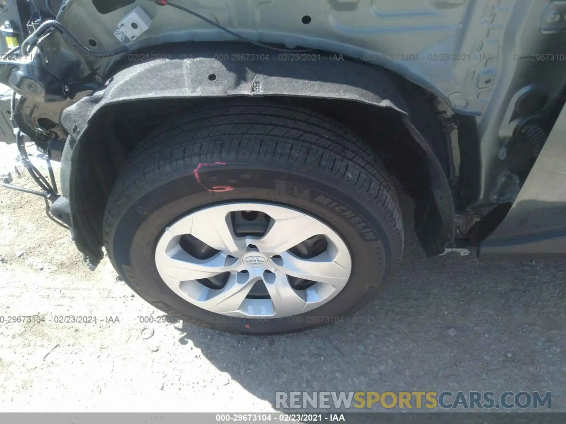 12 Photograph of a damaged car 2T3H1RFV0MC106958 TOYOTA RAV4 2021