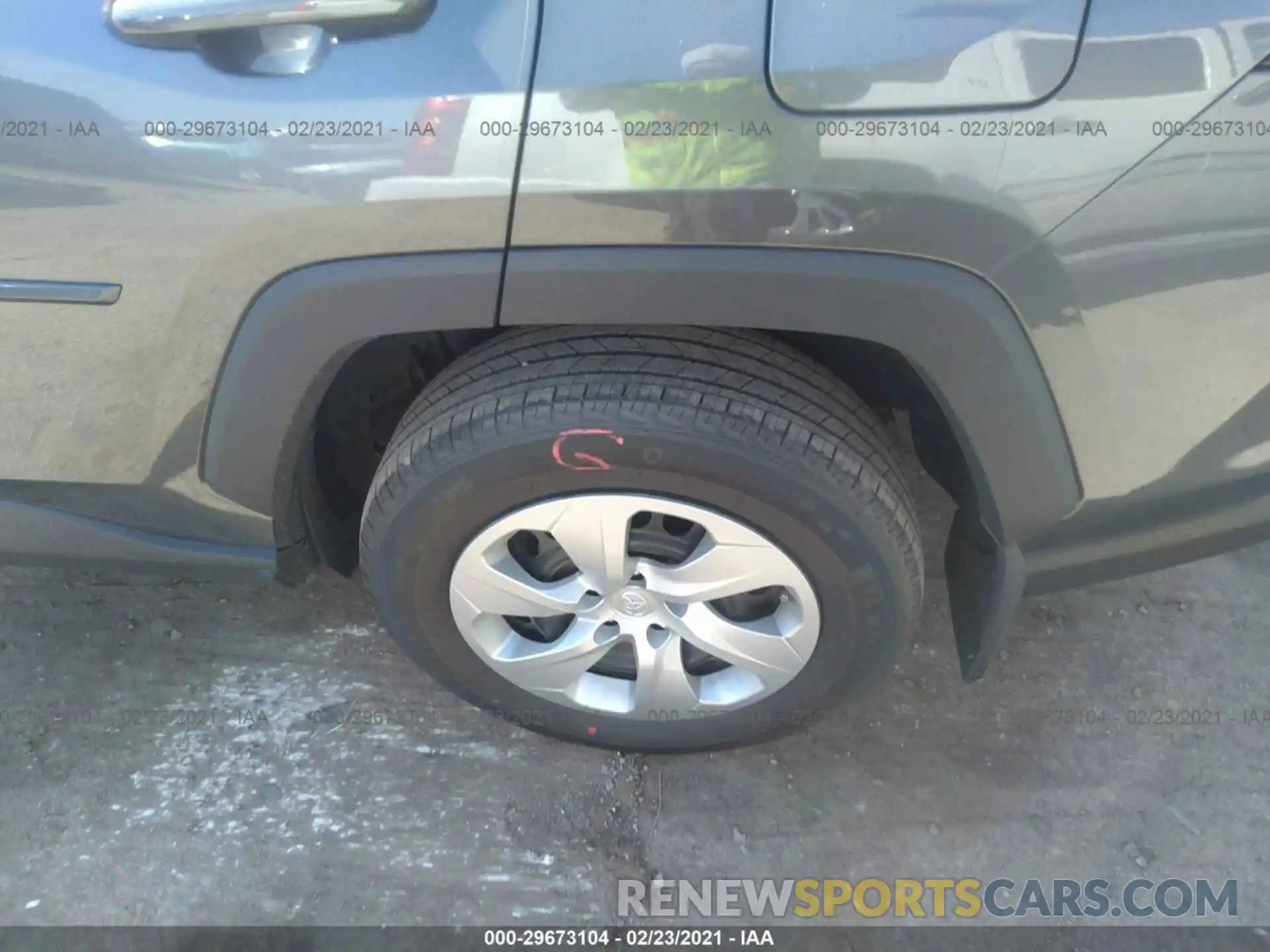 13 Photograph of a damaged car 2T3H1RFV0MC106958 TOYOTA RAV4 2021